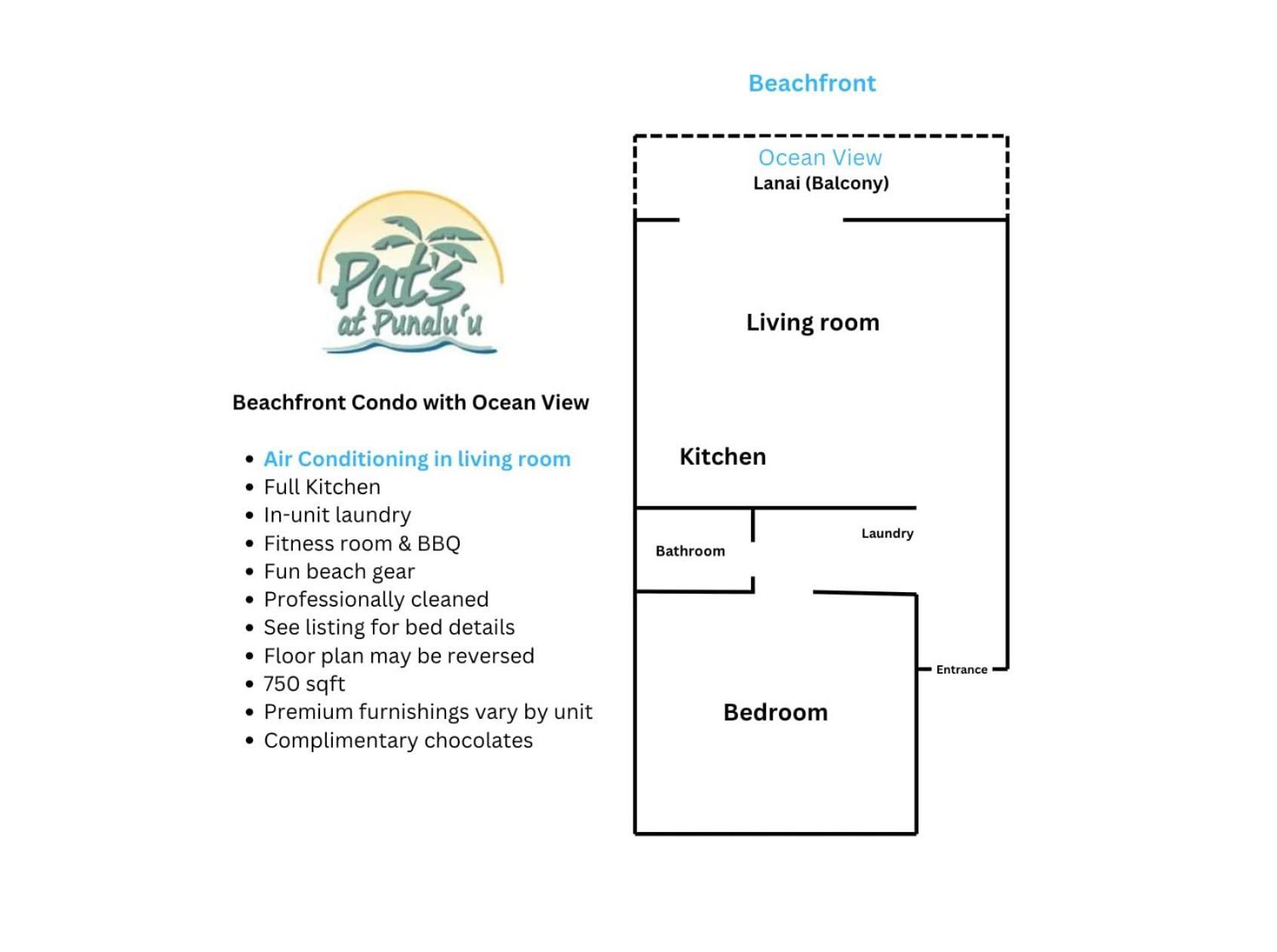 Holiday home Amazing Beachfront Condo By Pool *